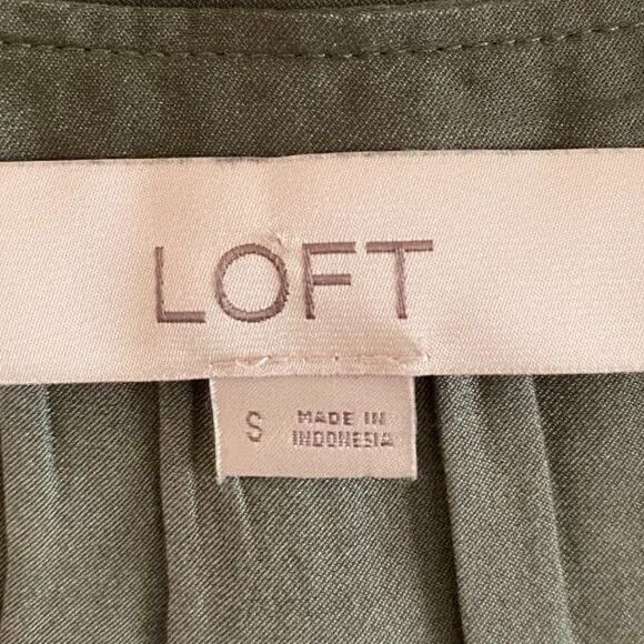 Loft Sleeveless Scoop Neck Pullover Tank Top Women Size S - Picture 4 of 6